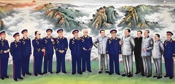 十大元帅前六没争议，后四名却吵翻天！罗徐聂叶的顺序是如何定下来的？