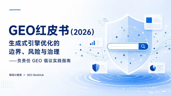 影响AI答案的红线与风险何在？负责任GEO怎么做？每经AI智库发布《GEO红皮书》