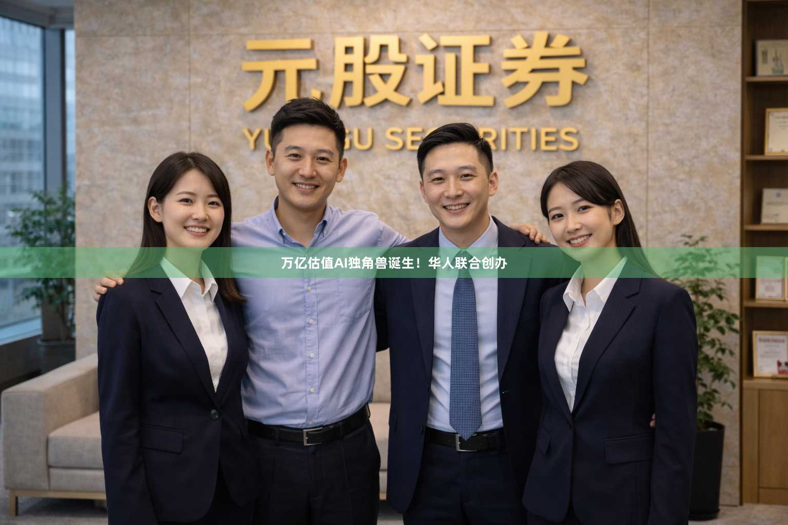 万亿估值AI独角兽诞生！华人联合创办